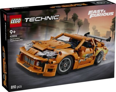 LEGO Technic: Fast and Furious Toyota Supra MK4 (42204