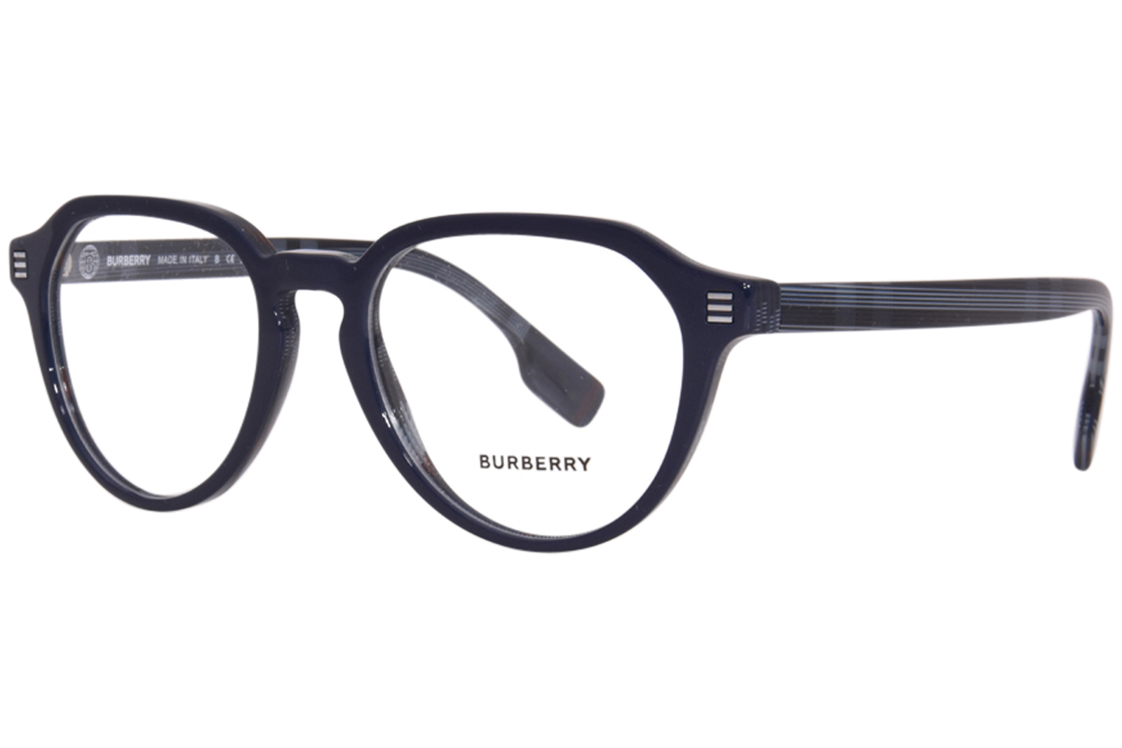 Burberry Archie BE2368 3956 Eyeglasses Frame Men's Blue Full Rim Oval