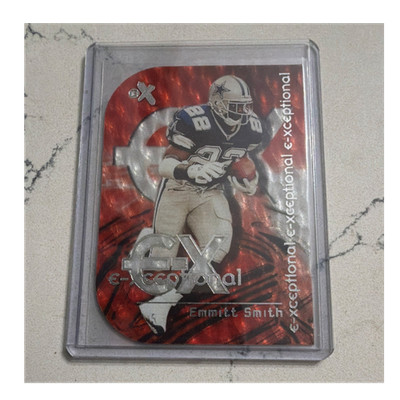Fleer 2000 E-X E-Xceptional Emmitt Smith Dallas Cowboys #12 XC /15 Insert
