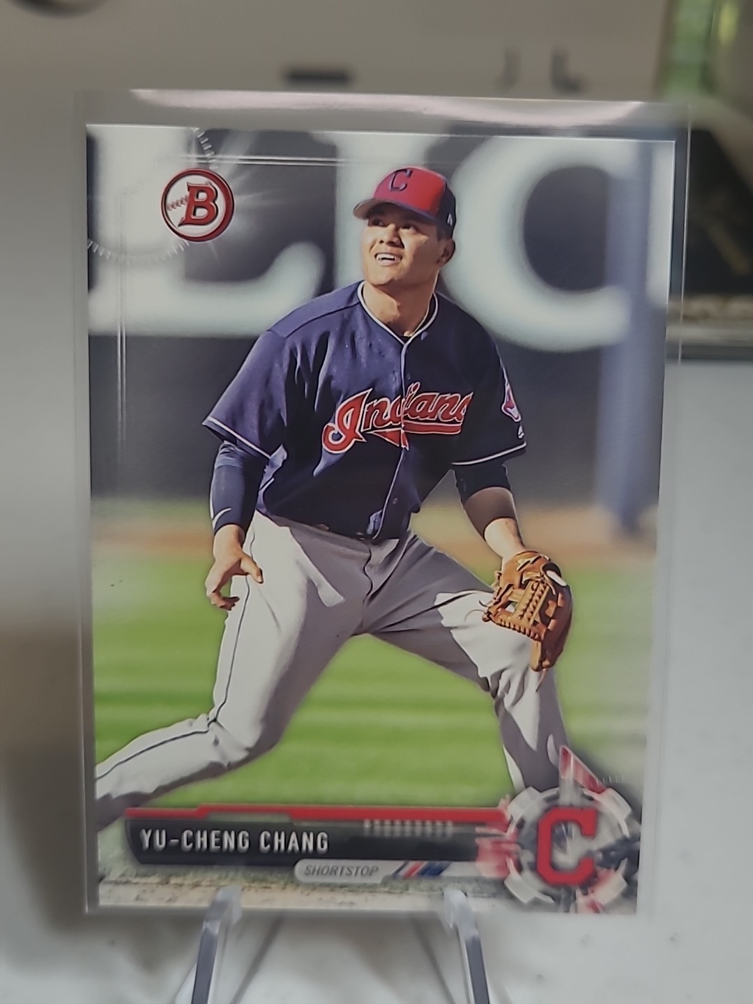 2017 Bowman Draft Yu-Cheng Chang Cleveland Indians #BD-7 *056