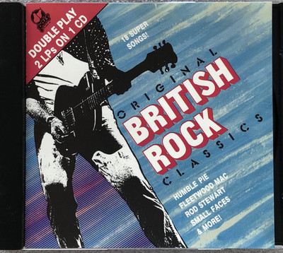 BRITISH ROCK classics CD Humble Pie Fleetwood Mac Rod Stewart Small Faces Nice