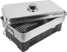 Tischräucherofen mit Thermometer Tisch Räucherofen Räuchergrill BROWIN