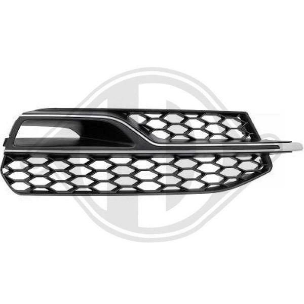 LüFtungsgitter StoßFäNger Diederichs 1033042 FüR Audi Rechts-image