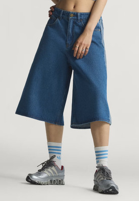 adidas Originals Firebird Jorts Denim Shorts Women Lifestyle