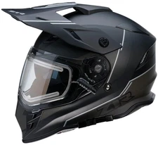 Z1R Range Bladestorm Snow Helmet w/Heated Electric Shield Black/White