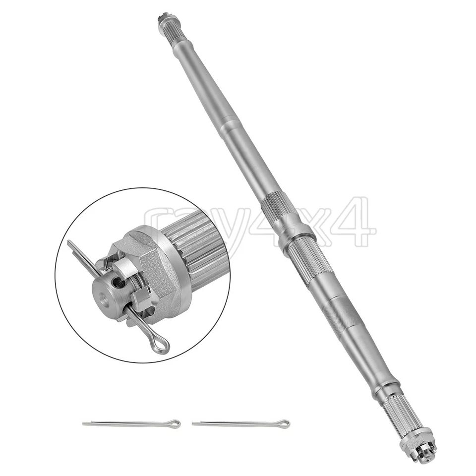 Eje de rueda trasera con tuerca para Honda Sportrax 250 TRX250EX TRX250X 2001 2002 - 2024 Foto 4 de 4