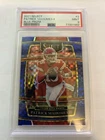 2021 Panini Select Concourse Patrick Mahomes II #2 Blue Prizm /199 PSA9