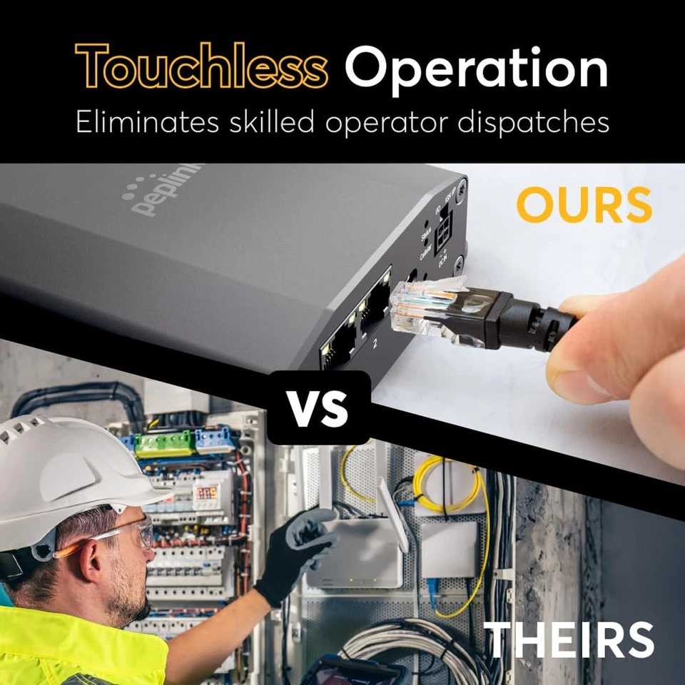 Adaptador Peplink MAX Módem Celular LTE | Resistente, Móvil, Duradero 150MBps Modo... Foto 4 de 4