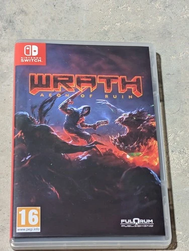 Switch Wrath Aeon Of Ruin Pegi R2 UK First Person Shooter Fps Nintendo Game