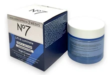 $No7 Lift & Luminate Triple Action Night Cream (50ml/1.69fl.oz) As Seen In Pics