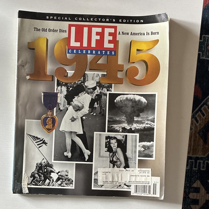 LIFE Special Collector's Edition Magazine 1945 World War II Commemorative