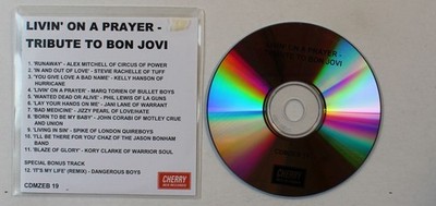 Livin On A Prayer - A Tribute To Bon Jovi Adv CDR Mötley Crüe Quireboys LA Guns