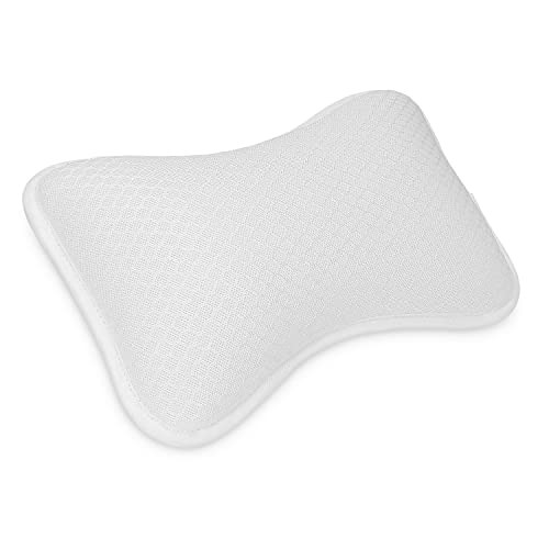 Coussin de baignoire Navaris en mousse premium et ventouses haute adhérence
