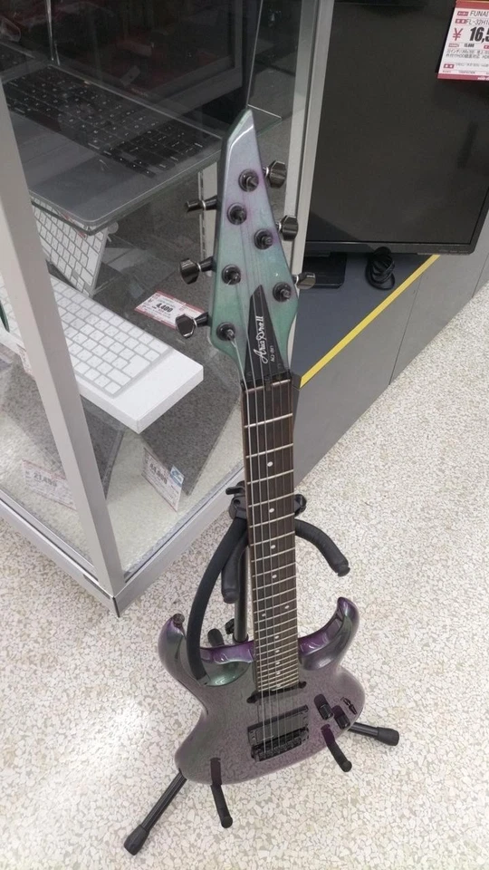 Guitarra Eléctrica [Aria Pro II] AQ-80 Púrpura Producto Usado Envío Desde Japón Foto 2 de 4