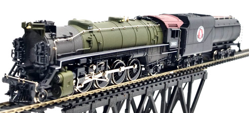 IHC Mehano HO M620 4-8-2 Steam Loco #3993 Great Northern Mountain Tested Boxed | Condition: Used