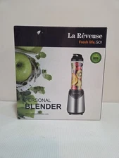 La Reveuse Smoothie Blender Personal Size 300 Watts with 2 Pieces 18 oz BPA-Free