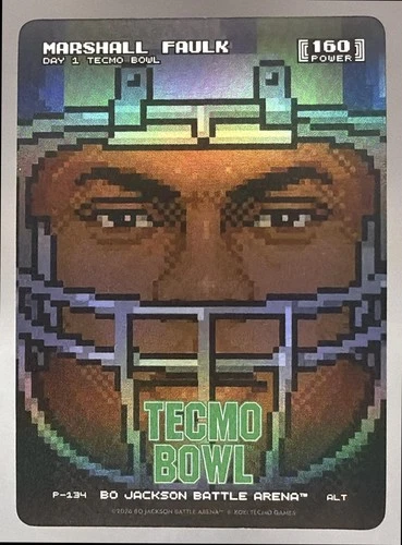 2026 Bo Jackson Battle Arena Day 1 Promo Marshall Faulk SP