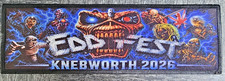 EDD FEST  loads of eddies maiden super strip back patch Sew or Iron On big 25cm