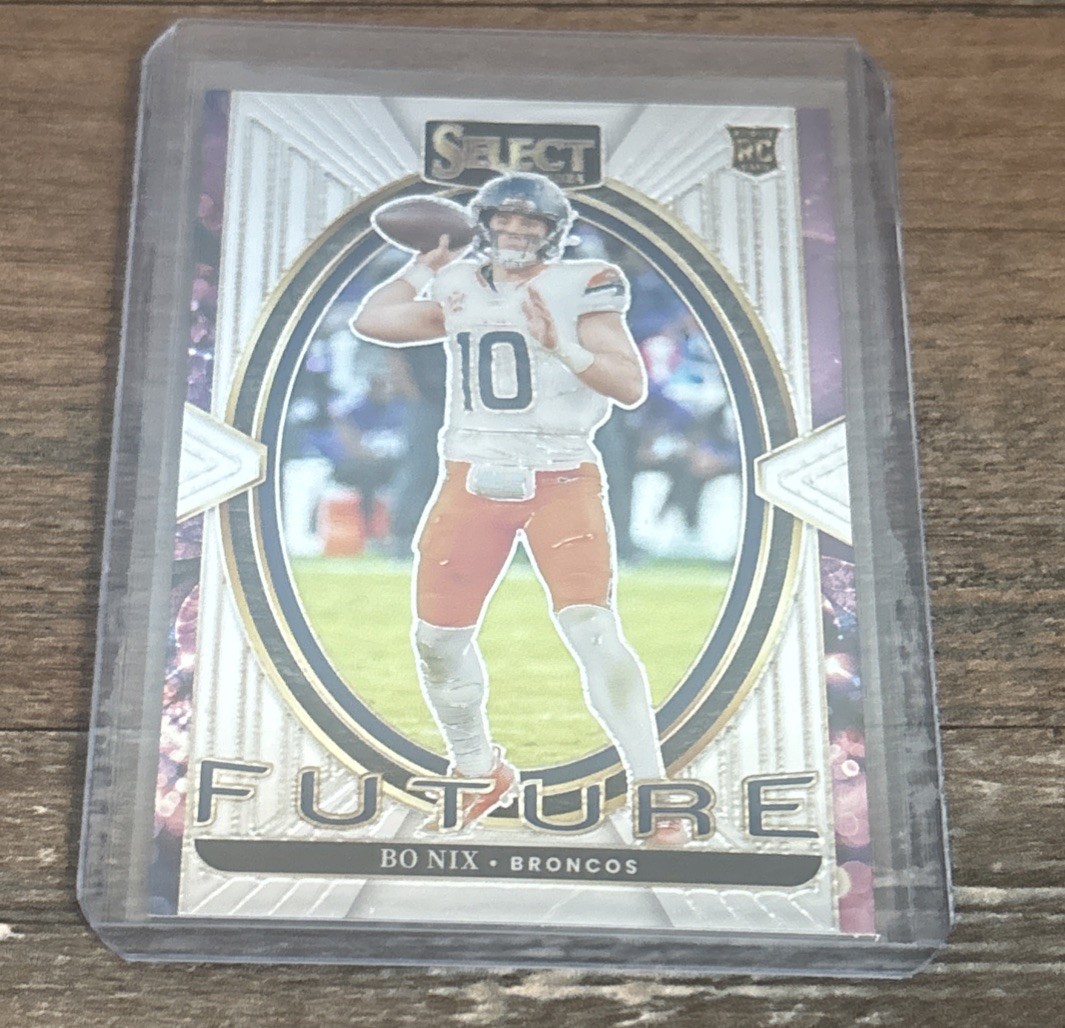 2024 Panini Select - Select Future Bo Nix #7 (RC) Denver Broncos