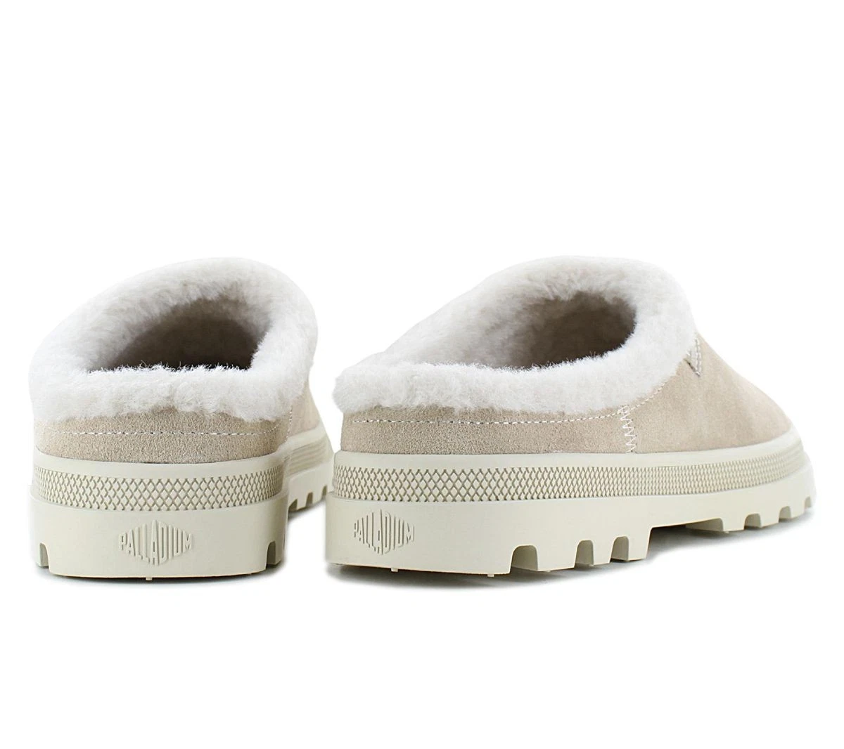 PALLADIUM Palladune Mule Warm - Slipper Winter Hausschuhe Pantolette Beige NEU