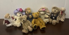 Vintage Boyd's Bears Collection Lot of 8 Plush Some With Tags 4.5  - 6.5  