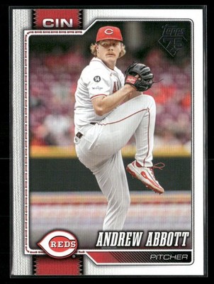 Andrew Abbott 2026 Topps #218 Cincinnati Reds 1
