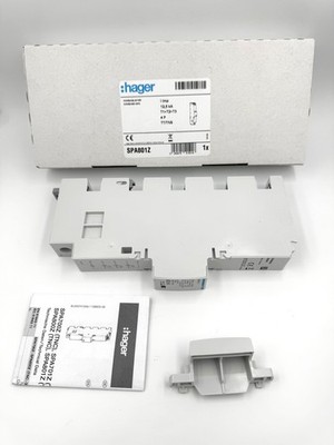 Hager SPA801Z Kombiableiter T1+T2+T3, 4-polig 12,5kA Blitzstrom Überspannungssch