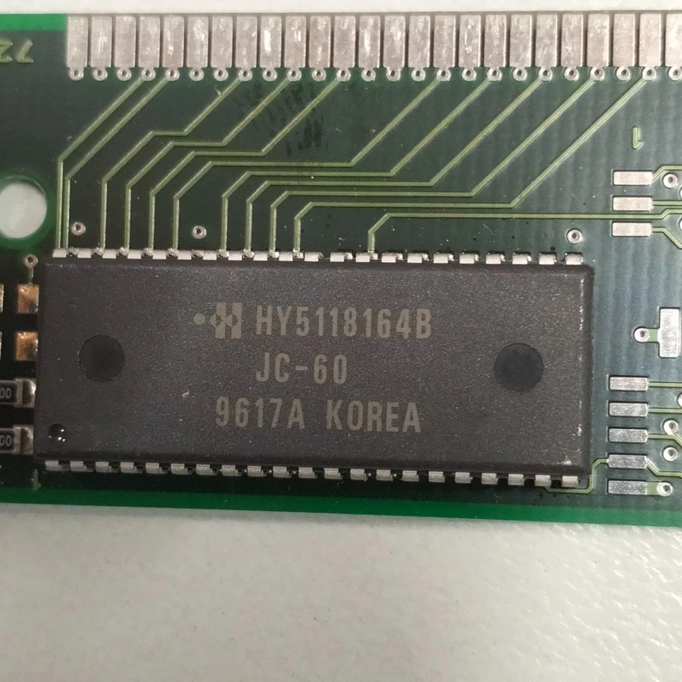 Hyundai 4MB EDO-RAM PC-66 60ns non-ECC 72-pin SIMM HYM532124AW-60 185173-002 - Image 4 of 4