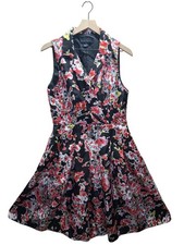 NWOT SZ-14 Floral Sleeveless Dress