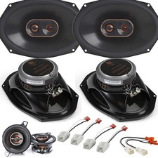 For 2009-2025 Dodge Ram 1500 Infinity Speakers 6x9 For Frontrear Doors Dash