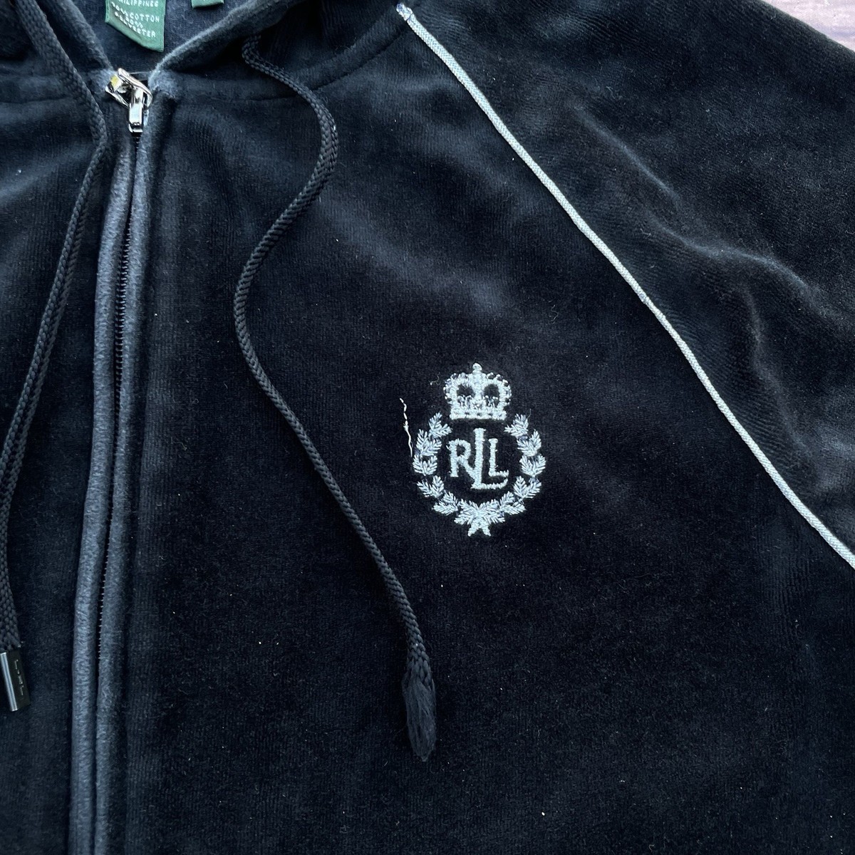 Vintage Y2K Lauren Active Ralph Lauren Polo Velour Tracksuit Set