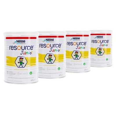 4 x 400g Resource Junior Pulver Vanille PZN 09124583 Nestle (32,44 EUR/kg)