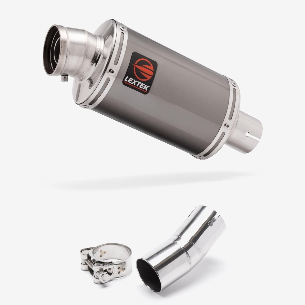 Lextek Slip-on Stainless Steel 350mm Exhaust for Honda CB1000R 18-21