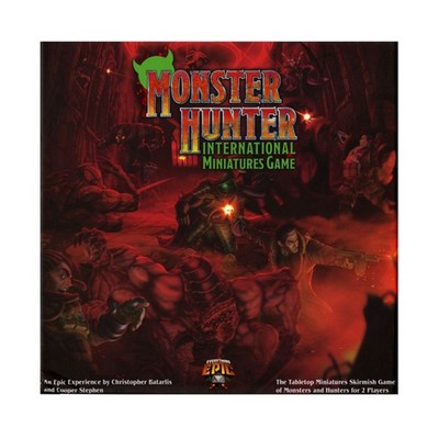 Everything Board Game  Monster Hunter International - The Miniatures  Box EX/NM