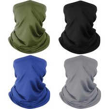 Vielseitige Gesichtsbedeckung 4-Pack: Winddichte Gamaschen für Männer & Frauen