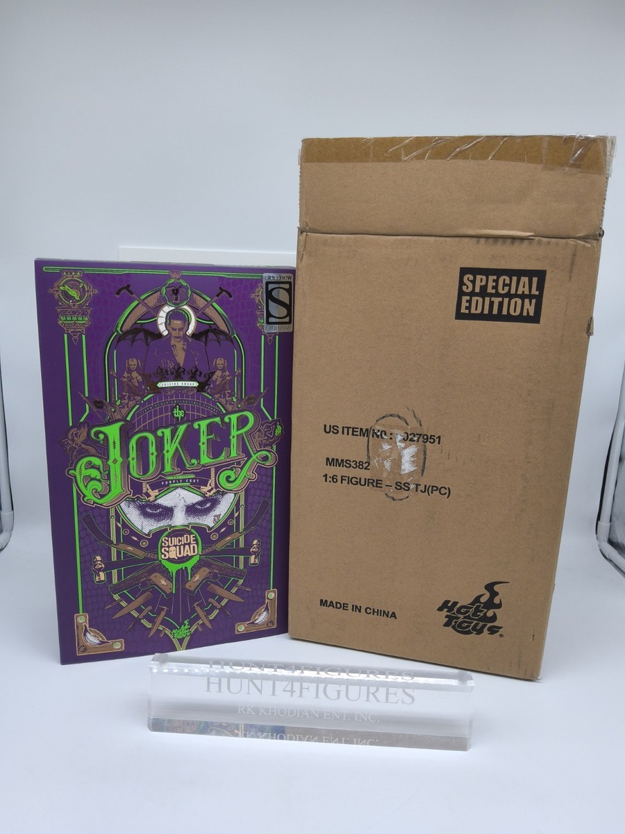 Hot Toys MMS382 Joker Suicide Squad Figure's 1/6 Exclusive Empty