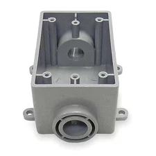 Cantex 5133463 Weatherproof Electrical Box, 21 Cu In, Fsc Box Type, 1 Gang,