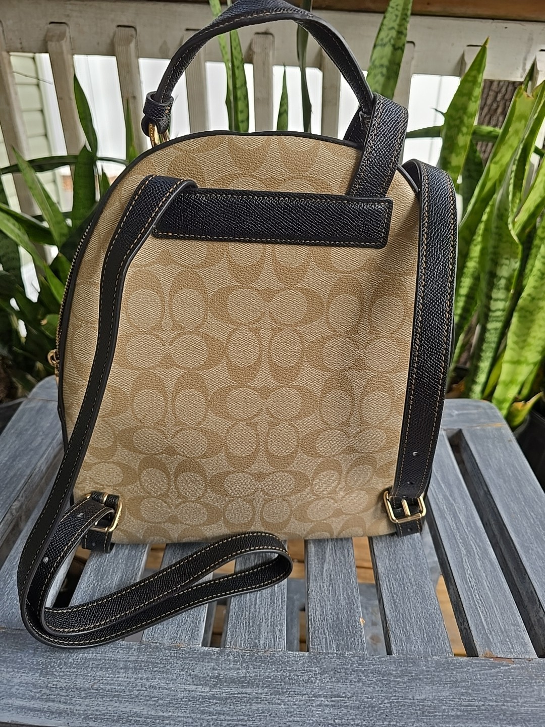 coach shoulder backpack - image 16