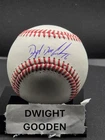 Dwight Gooden Signed Official MLB Baseball Beckett Witnessed COA Mets