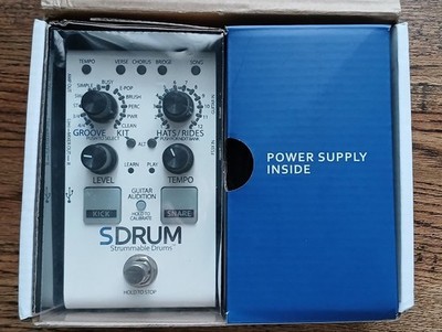 DigiTech SDRUM Strummable Drums Guitar Bass Effects Pedal Drum Machine Stompbox