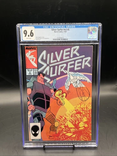 Silver Surfer #5 (Marvel Comics November 1987) CGc Graded 9.6 White Pages