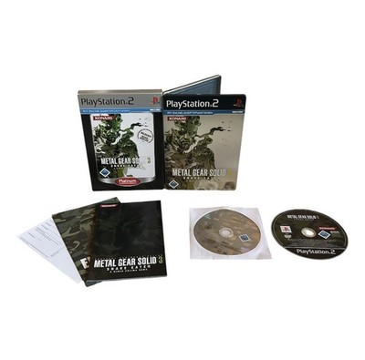 Metal Gear Solid 3: Snake Eater - Steelbook inkl. DVD Rare - PlayStation 2 (PS2)