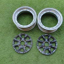 SSR Watanabe RS-8 14x5.5+19 JDM 3 Piece Split rims 4x114.3 - PAIR Mazda, Toyota