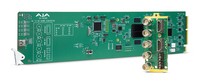 AJA OG-4K2HD Down Converter Green 4096 x 2160 Pixel 480i 576i 720p 1080i openGear