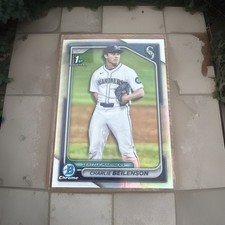 2024 Bowman Draft - Chrome Charlie Beilenson #BDC-132 Refractor (RC)