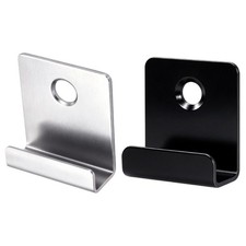WPC Deck Clips Hardware with a Formed Metal Body and Hole