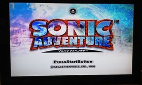Sonic Adventure Dreamcast SEGA 1999 Action Game Software Japan Limited Used