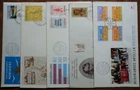 Netherlands (colonies). Lot of 5 FDC
