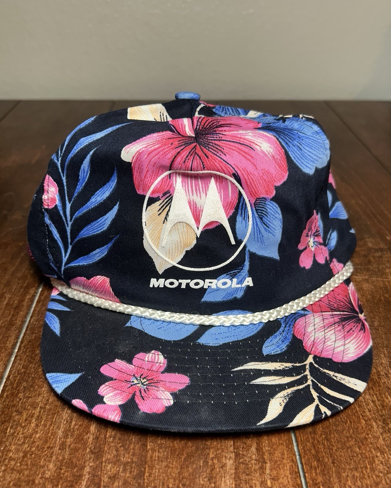 Snapback Dark Blue Classic Retro Style Adjustable 90s