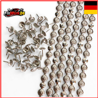Polsternägel mit Nickelblumen-Blume 10 m 11 mm Möbel Dekoration